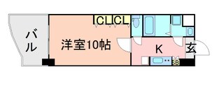 ロイヤルコンフォート渡辺通の物件間取画像